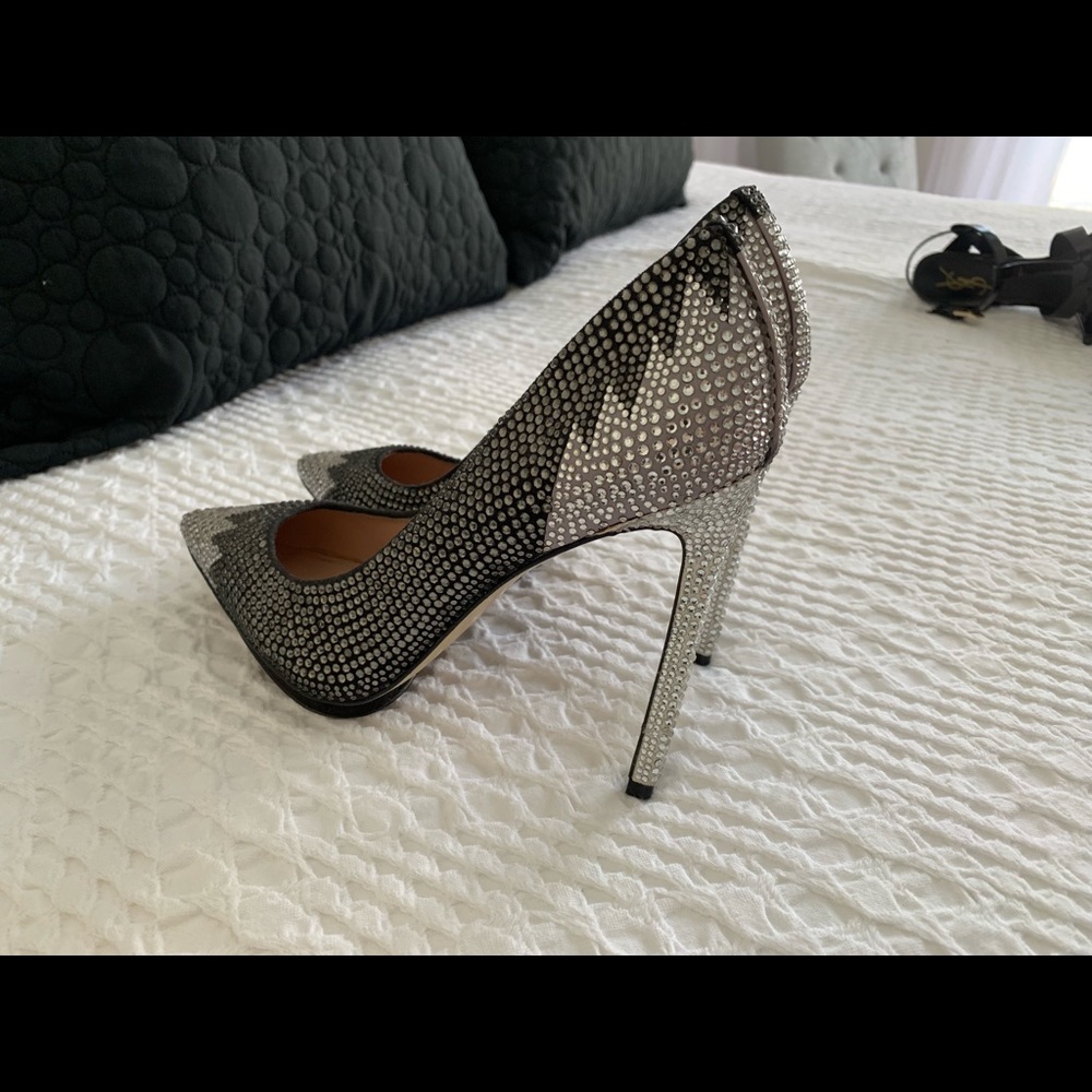 Glitter high heel stilettos